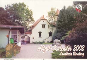 Abfallkalender 2002 Landkreis Bernburg
